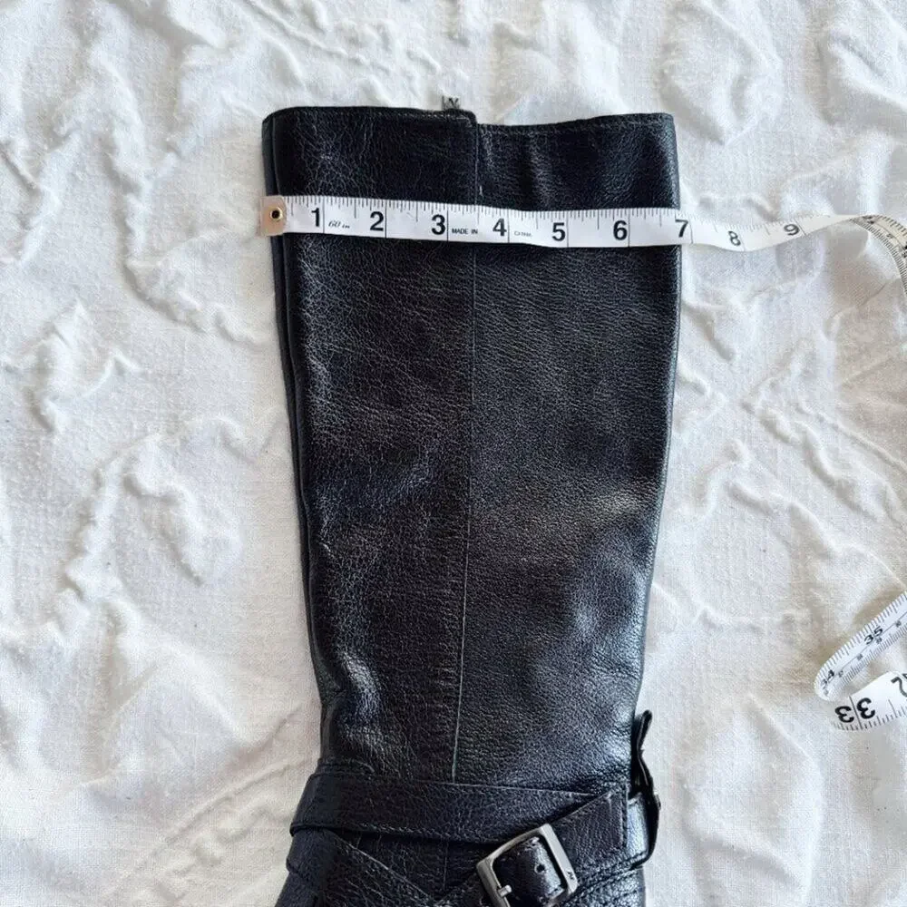 Naturalizer Rena 2 Leather Tall Boots Size 5 New